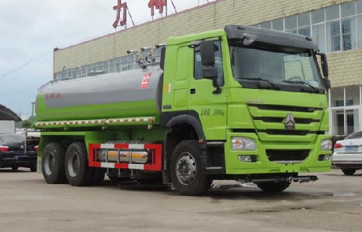 重汽豪沃天然氣18方綠化灑水車廠家價格