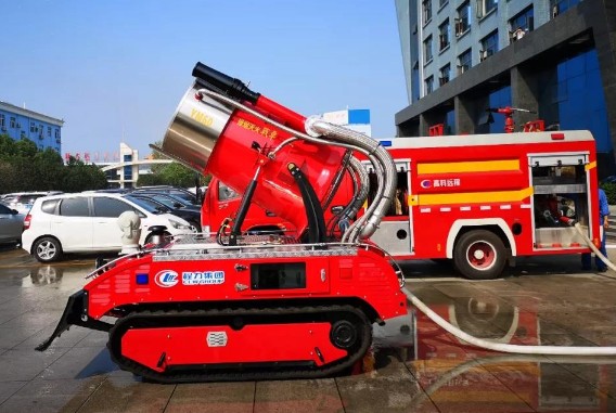 履帶式排煙滅火戰(zhàn)車智能機器人圖片 履帶式排煙滅火戰(zhàn)車智能機器人圖片