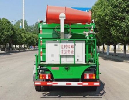 國六5-7方重汽豪曼藍(lán)牌多功能抑塵車圖片 國六5-7方重汽豪曼藍(lán)牌多功能抑塵車圖片