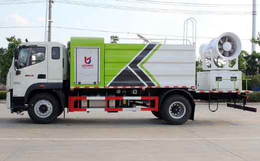 12方灑水車參數(shù)_國六福田瑞沃12噸抑塵車廠家價格-程力抑塵車4